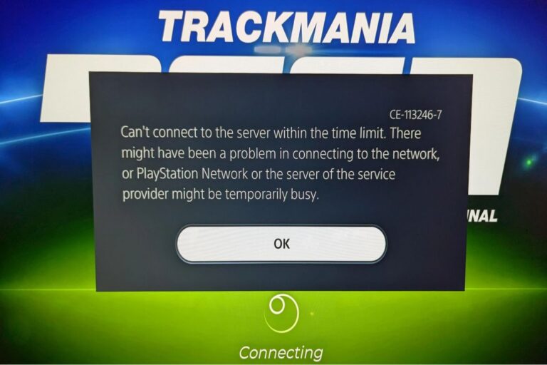 Understanding & Fixing PS5 Error Code (CE-113246-7)