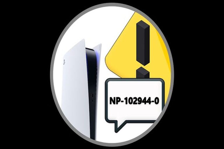 Understanding & Fixing PS5 Error Code (NP-102944-0)
