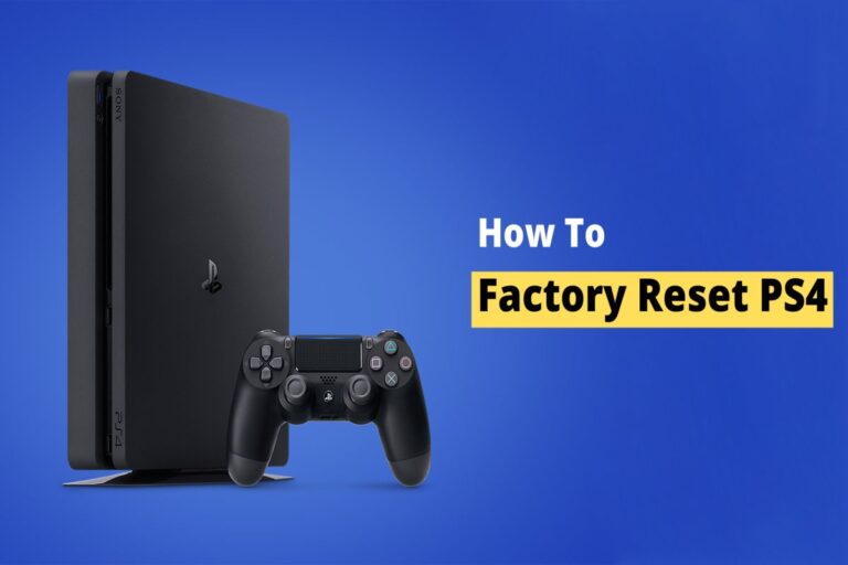 PS4 Factory Reset | The Complete Guide