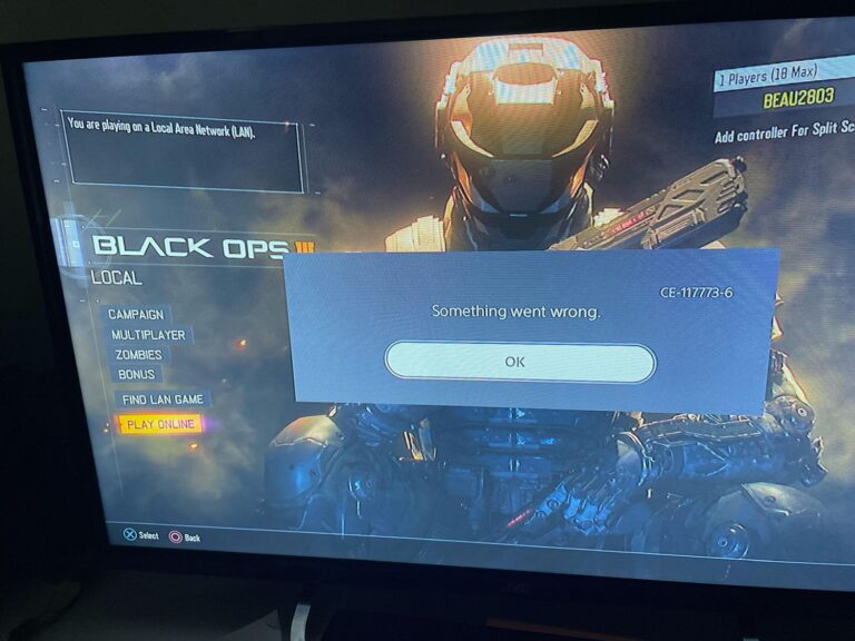 Understanding & Fixing PS5 Error Code (CE-11773-6)