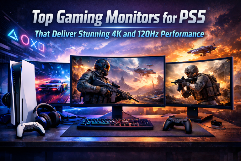The Best Gaming Monitors (4K) For PS5 [2026]